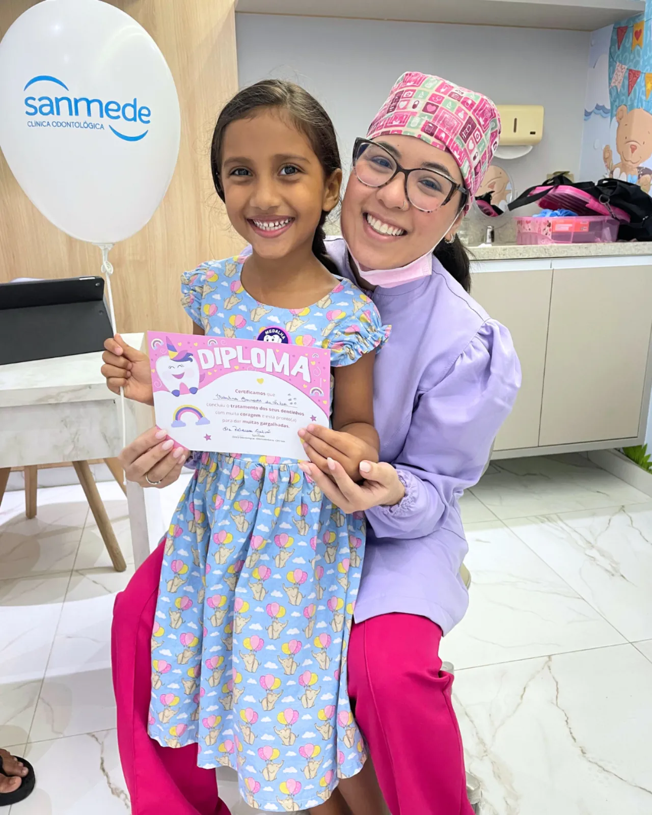 Odontopediatria na melhor clínica odontológica de Manaus — dentista infantil Sanmede